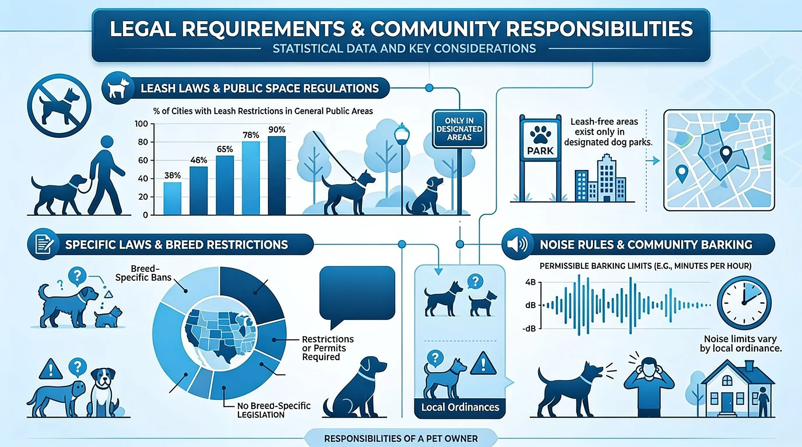 Infographic: Legal Requirements and Community Responsibilities - Responsibilities Every Pet Owner Should Know